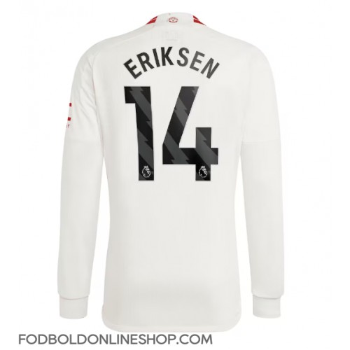 Manchester United Christian Eriksen #14 Tredjetrøje 2023-24 Langærmet